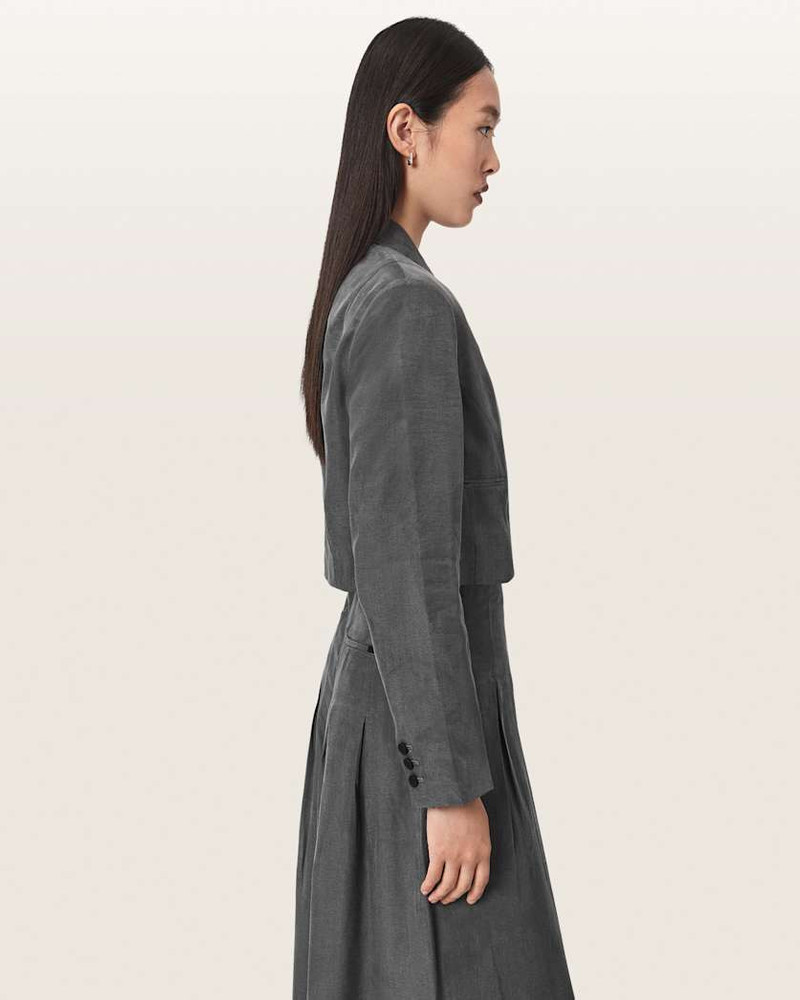 MARRLO DOUBLE BREASTED CROPPED BLAZER 7