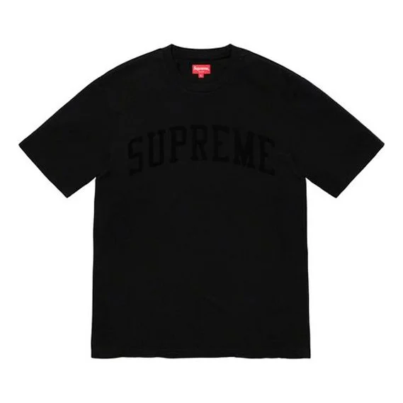 Supreme FW19 Week 3 Chenille Arc Logo SS Top Tee SUP-FW19-338 - 1