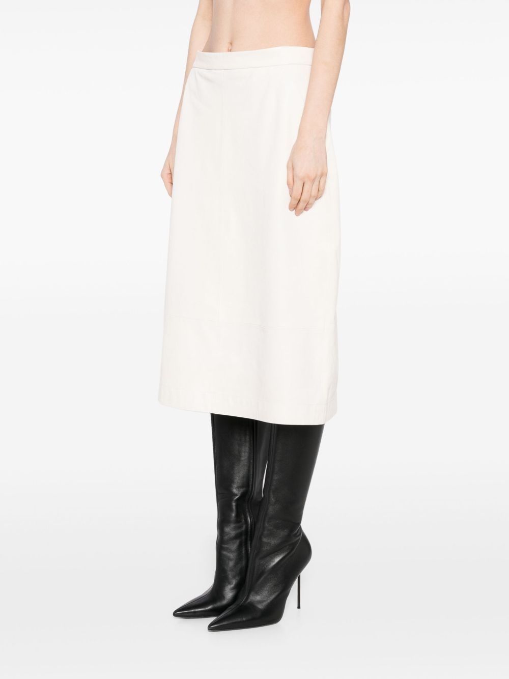 leather skirt - 3