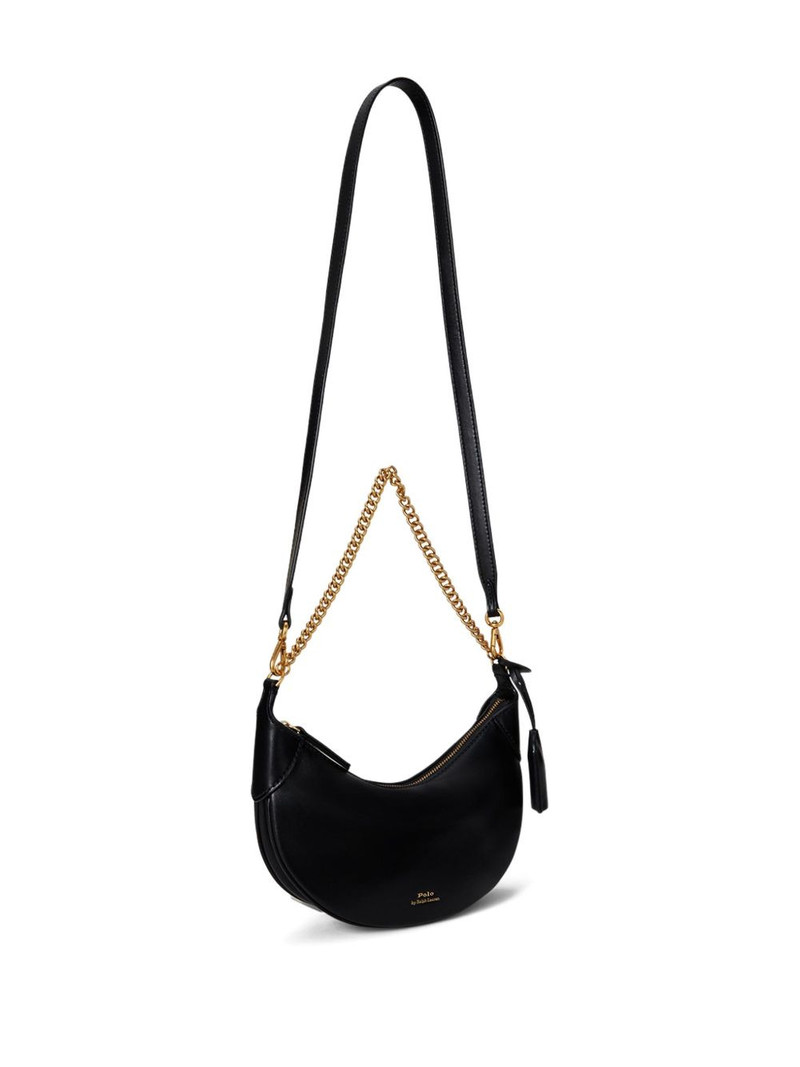 small logo-stamp leather cross body bag 3