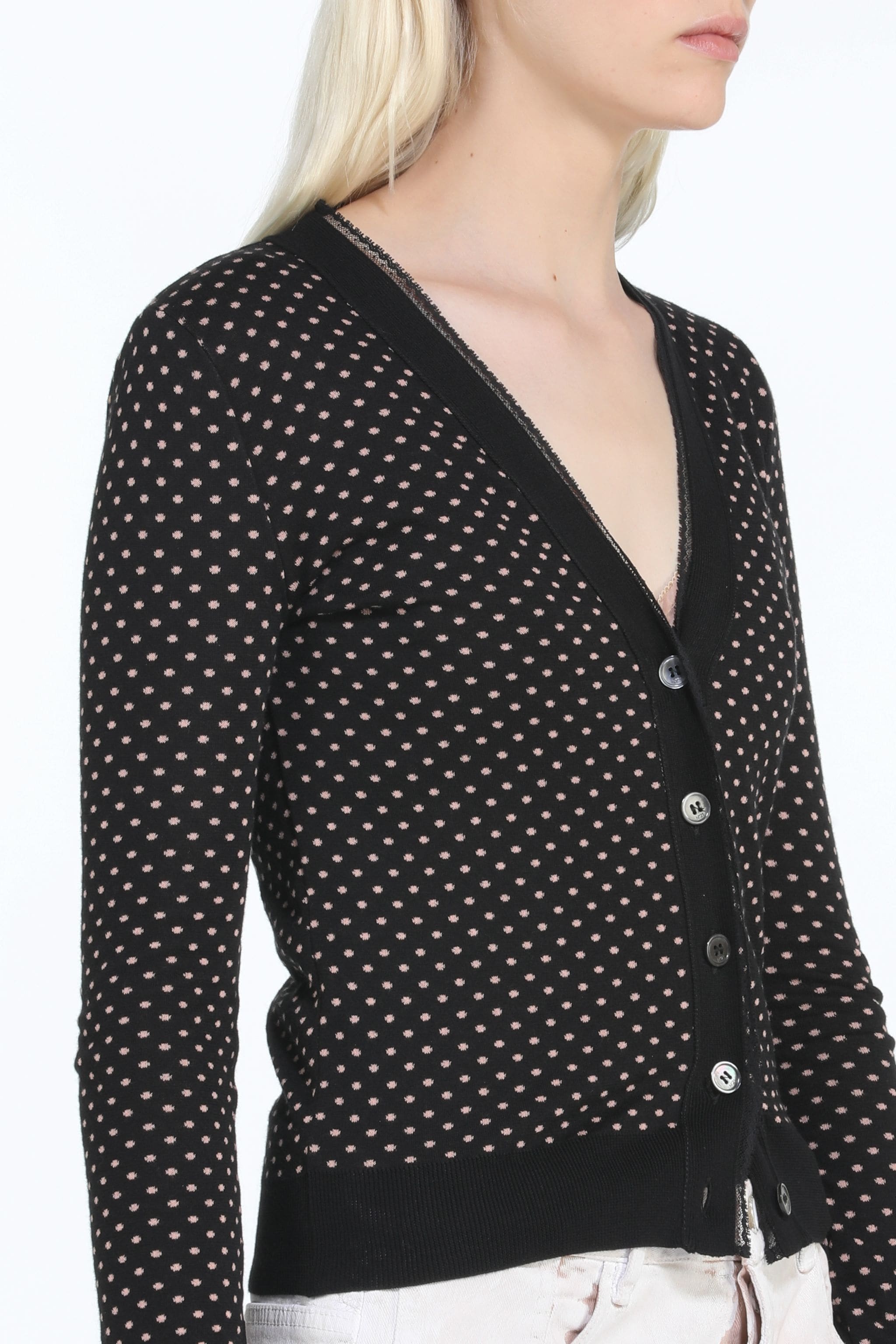 POLKA DOT CARDIGAN - 5