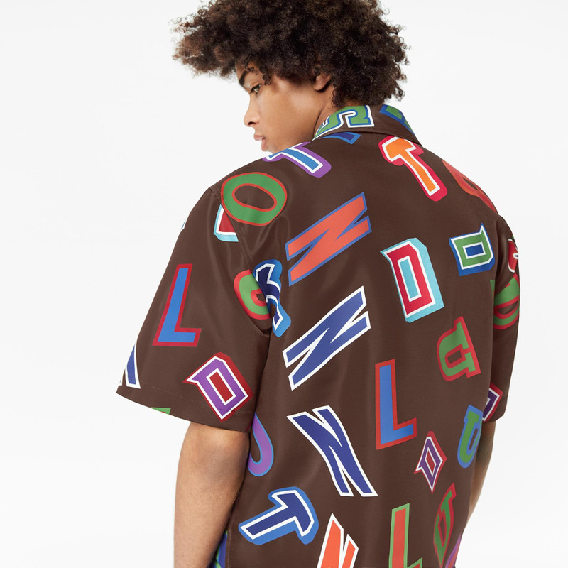 LVxNBA Basketball Letters Overshirt 5