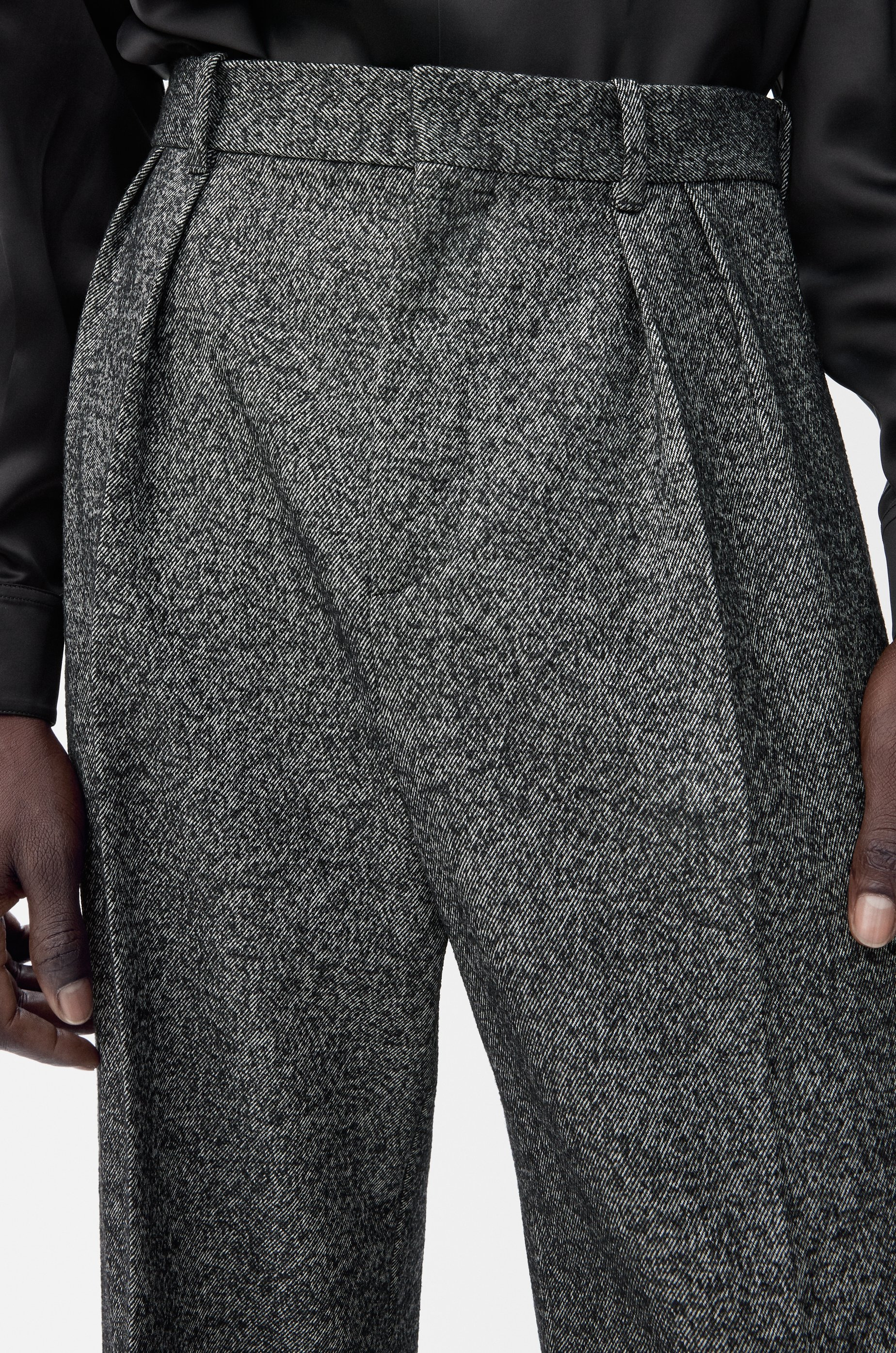 Trousers in wool blend - 5