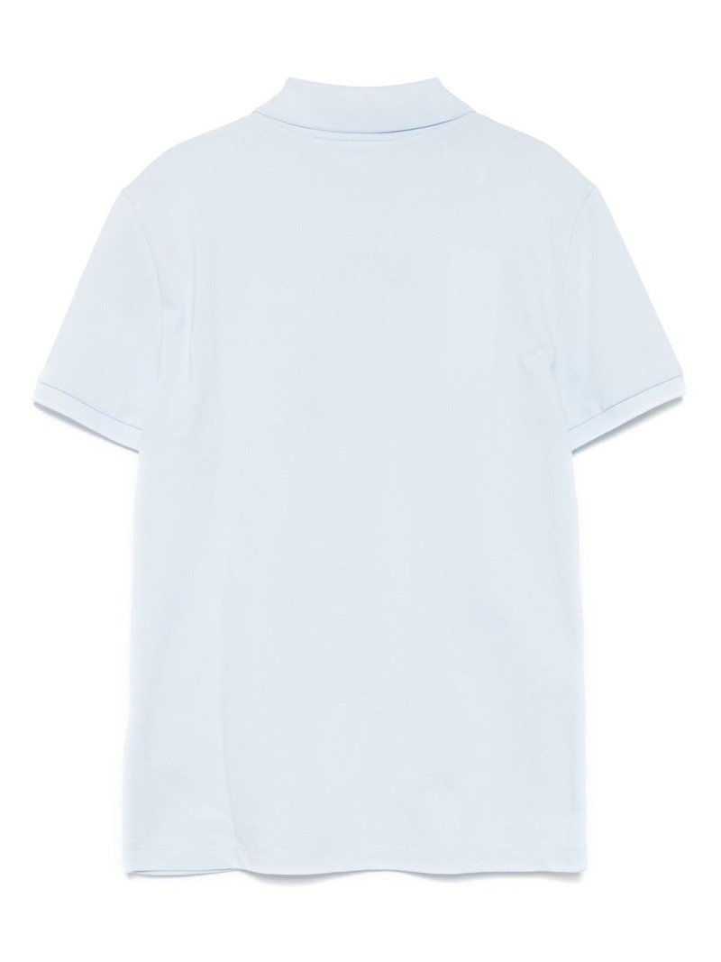 LACOSTE logo-patch polo top outlook