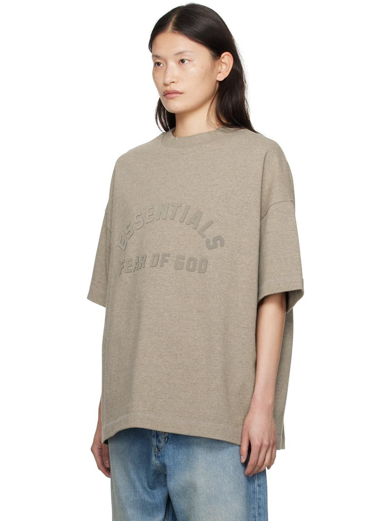 ESSENTIALS Gray Bonded T-Shirt outlook
