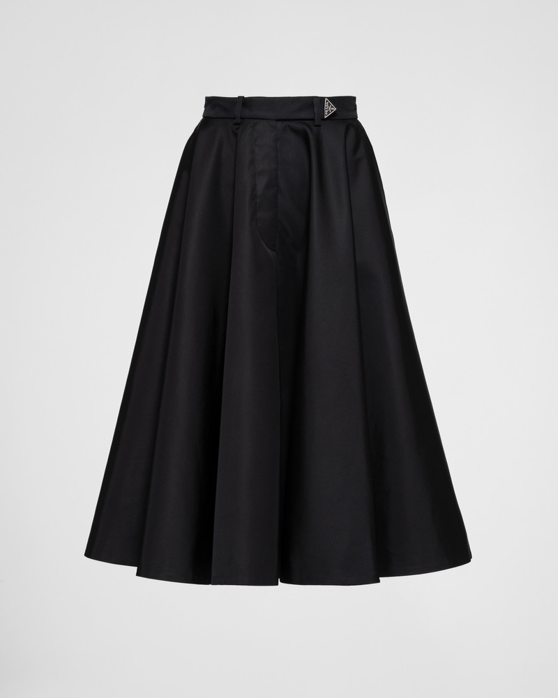 Re-Nylon pleated skirt 1