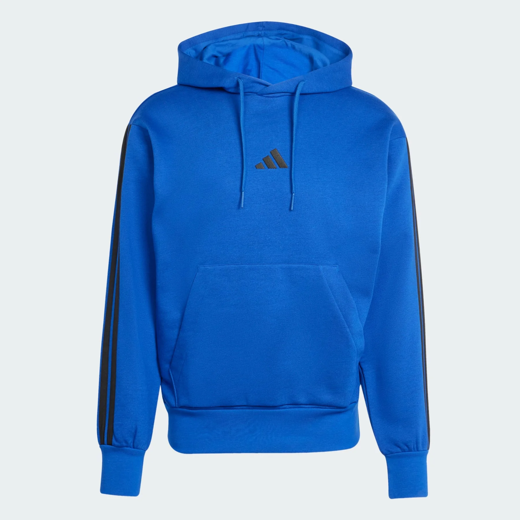 Essentials 3-Stripes Fleece Hoodie - 1