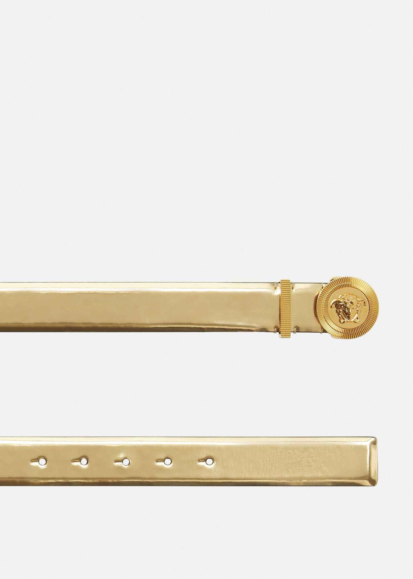 Medusa Biggie Leather Belt 3 cm - 2