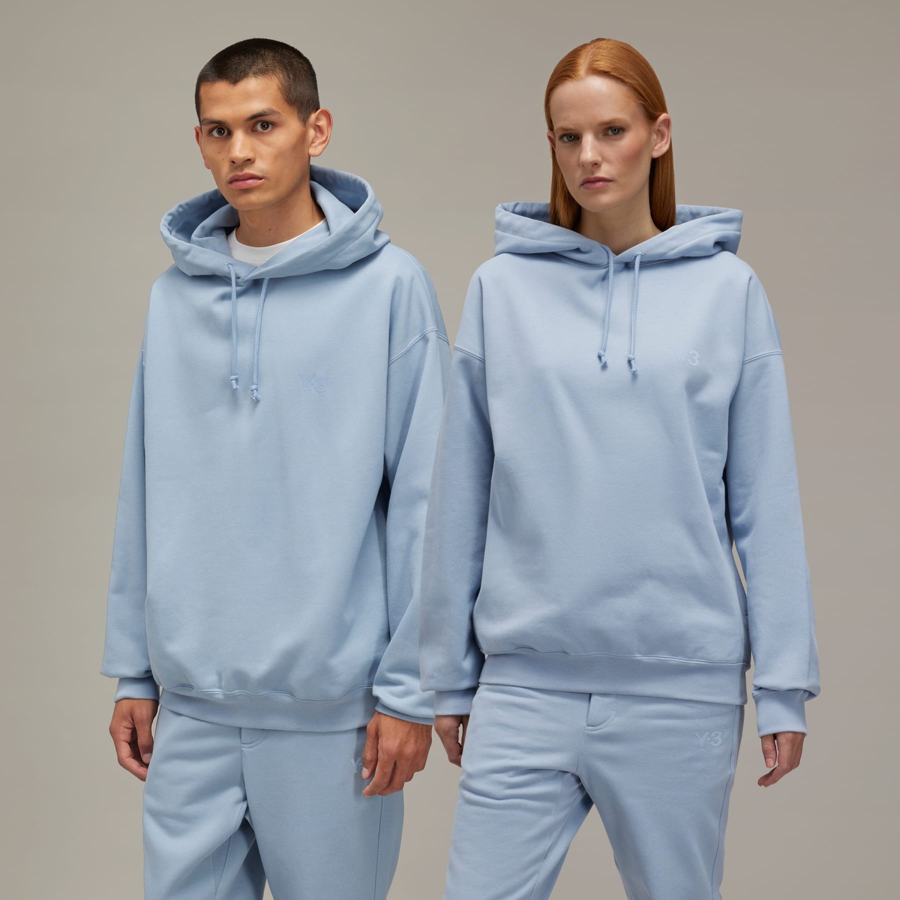 Y-3 Brushed Terry Hoodie - 3