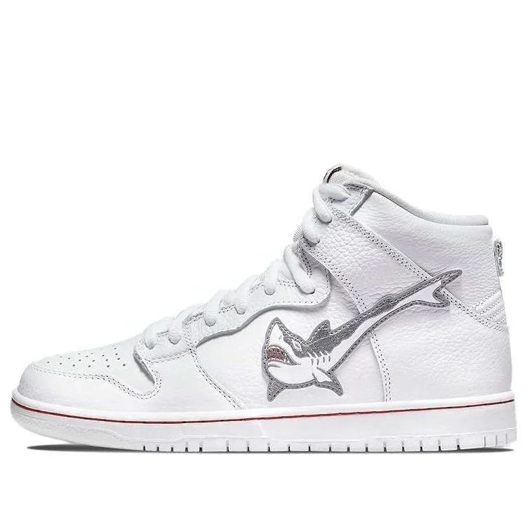 Nike x Oski SB Dunk High Shark 'White Grey' CI2692-100 - 1