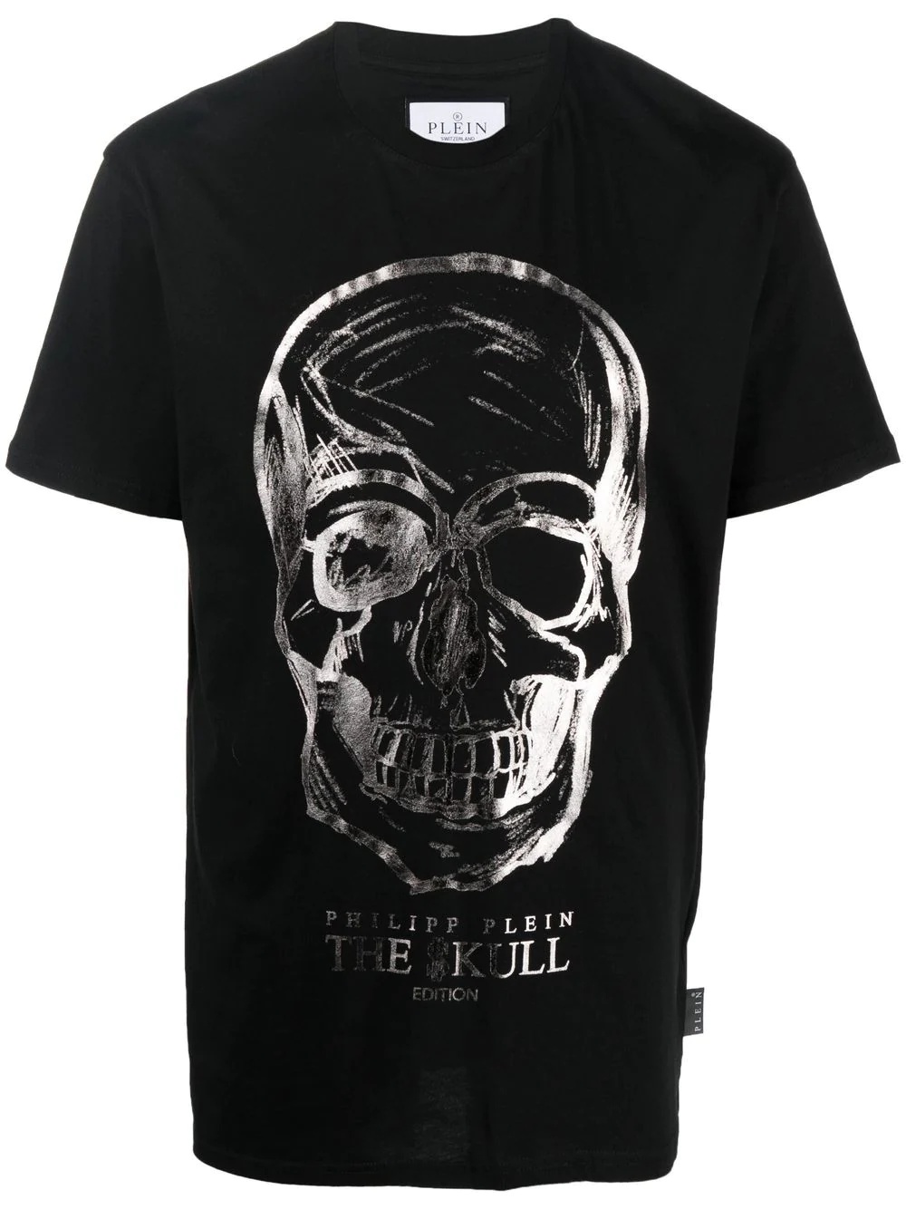 skull-print T-shirt - 1