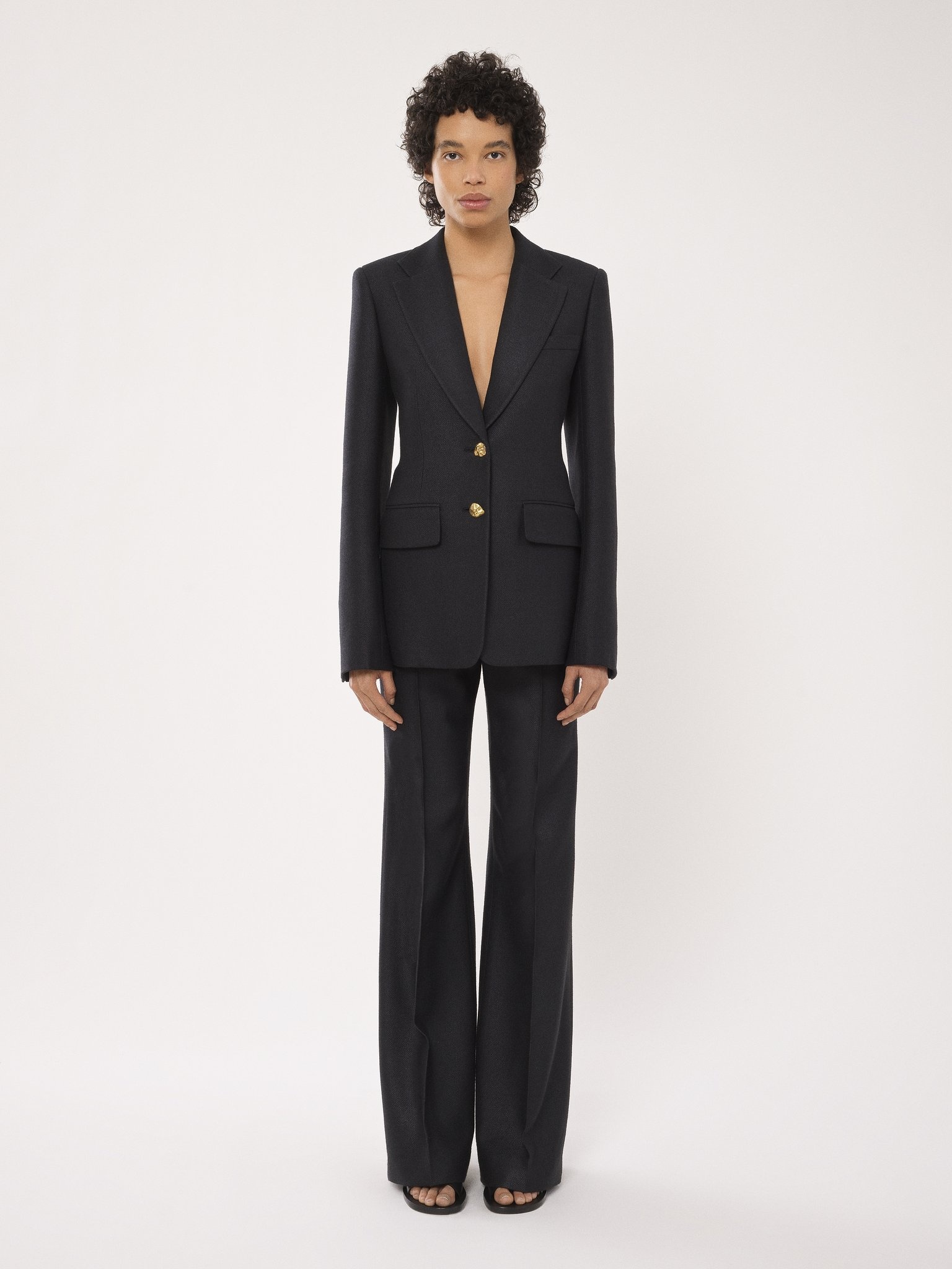TWO-BUTTON TAILORED JACKET - 4