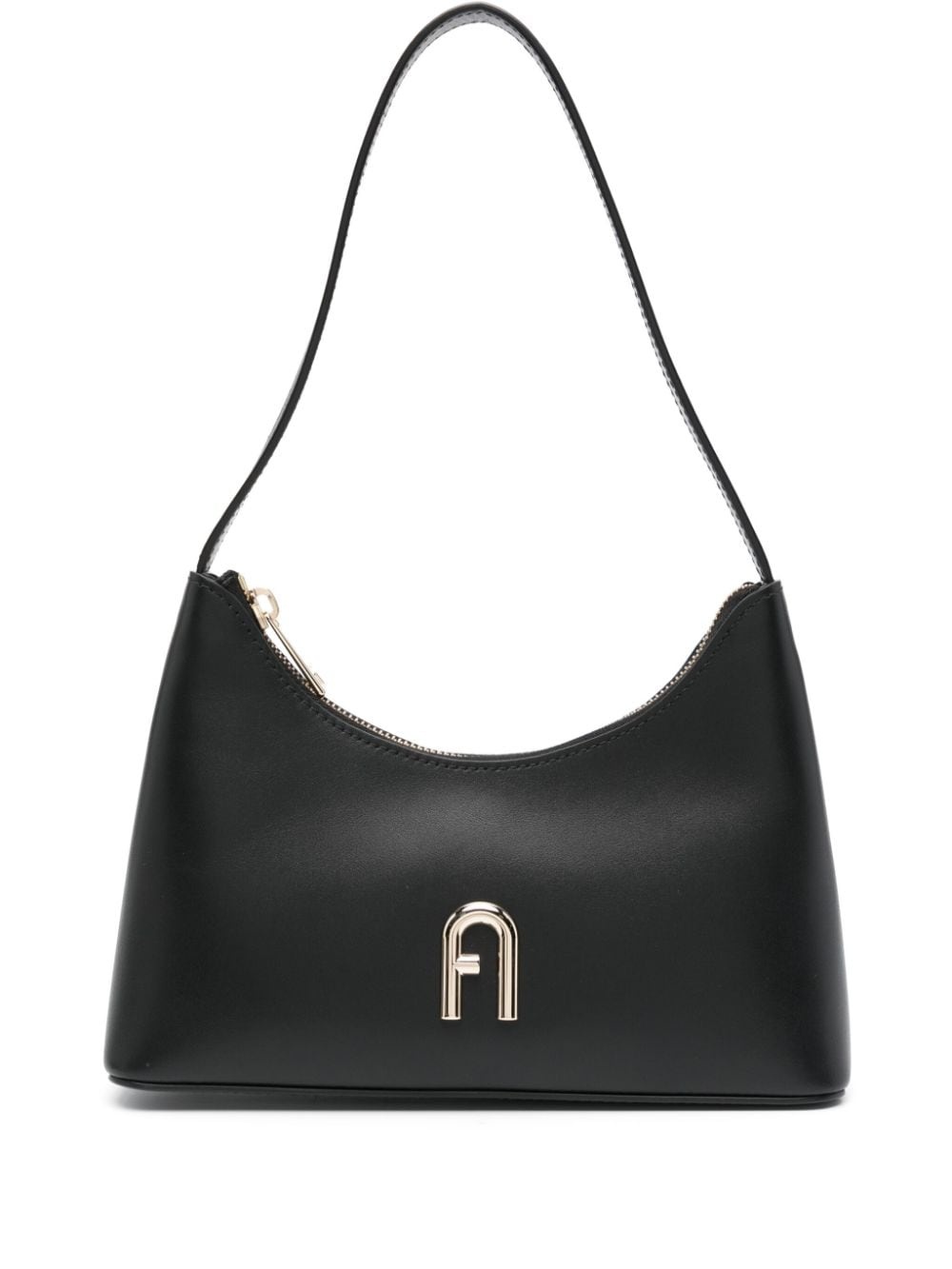 Diamond mini leather shoulder bag - 1