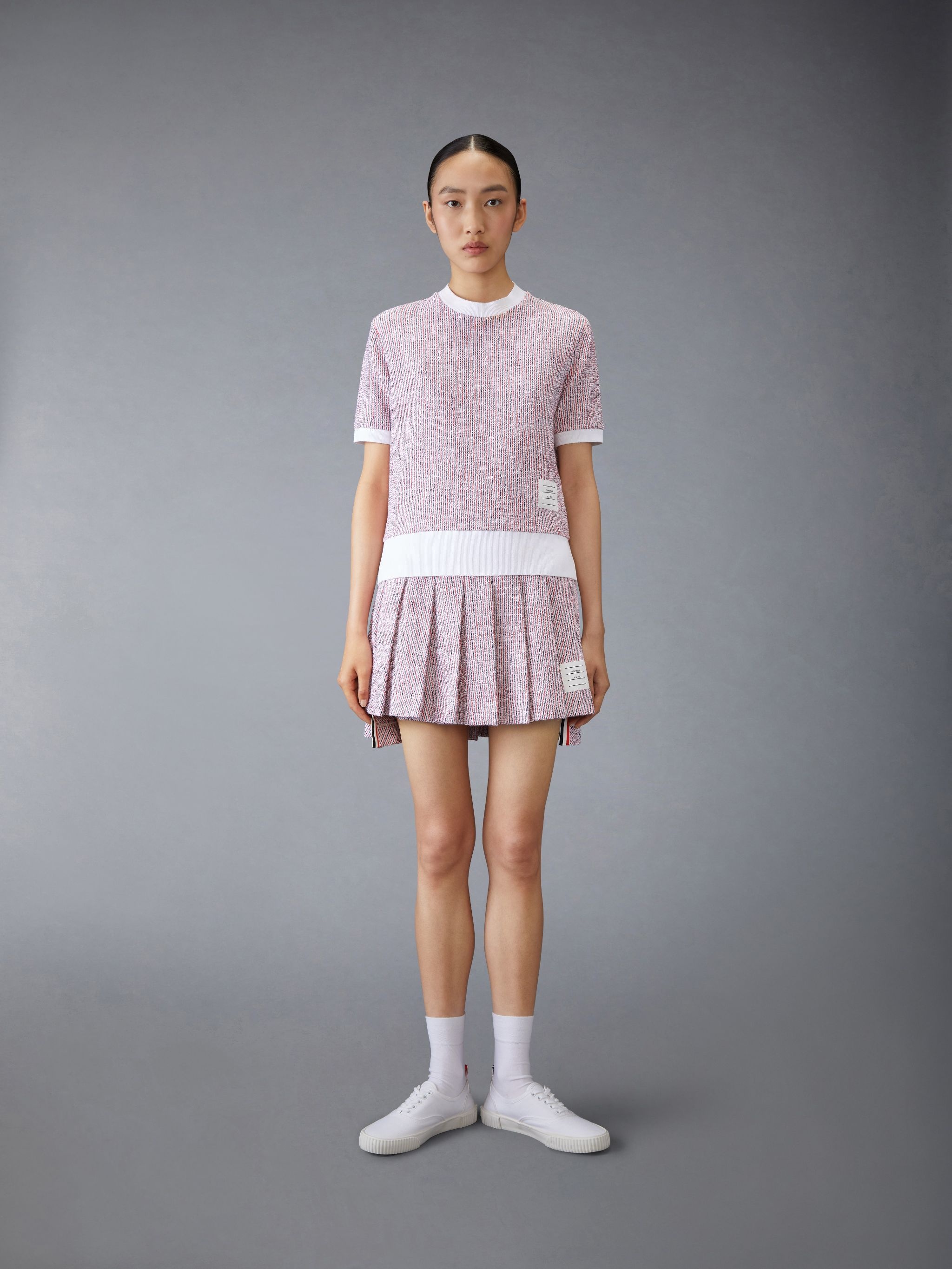 COTTON TWEED TEE - 3