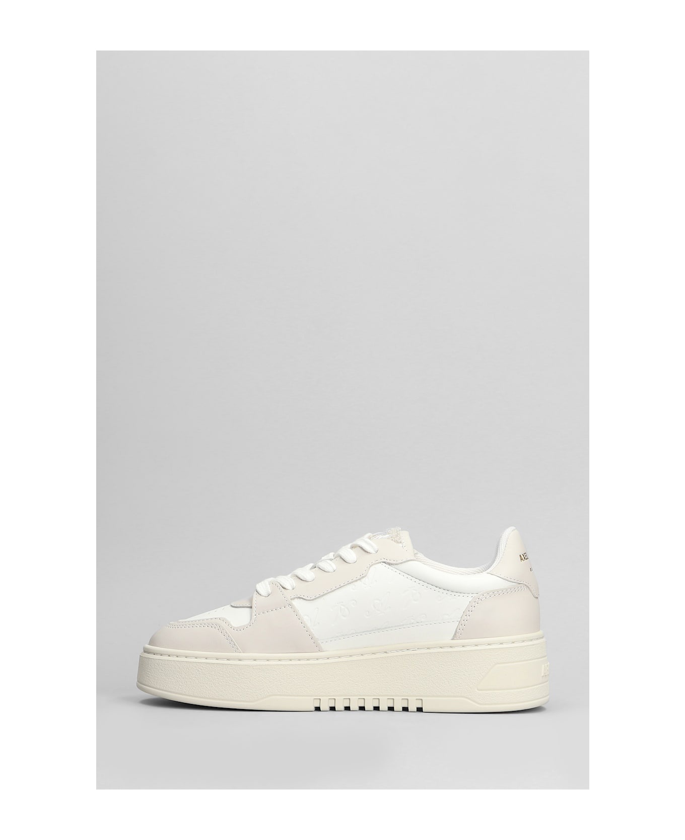 Orbit Neo Sneakers In Grey Leather - 3