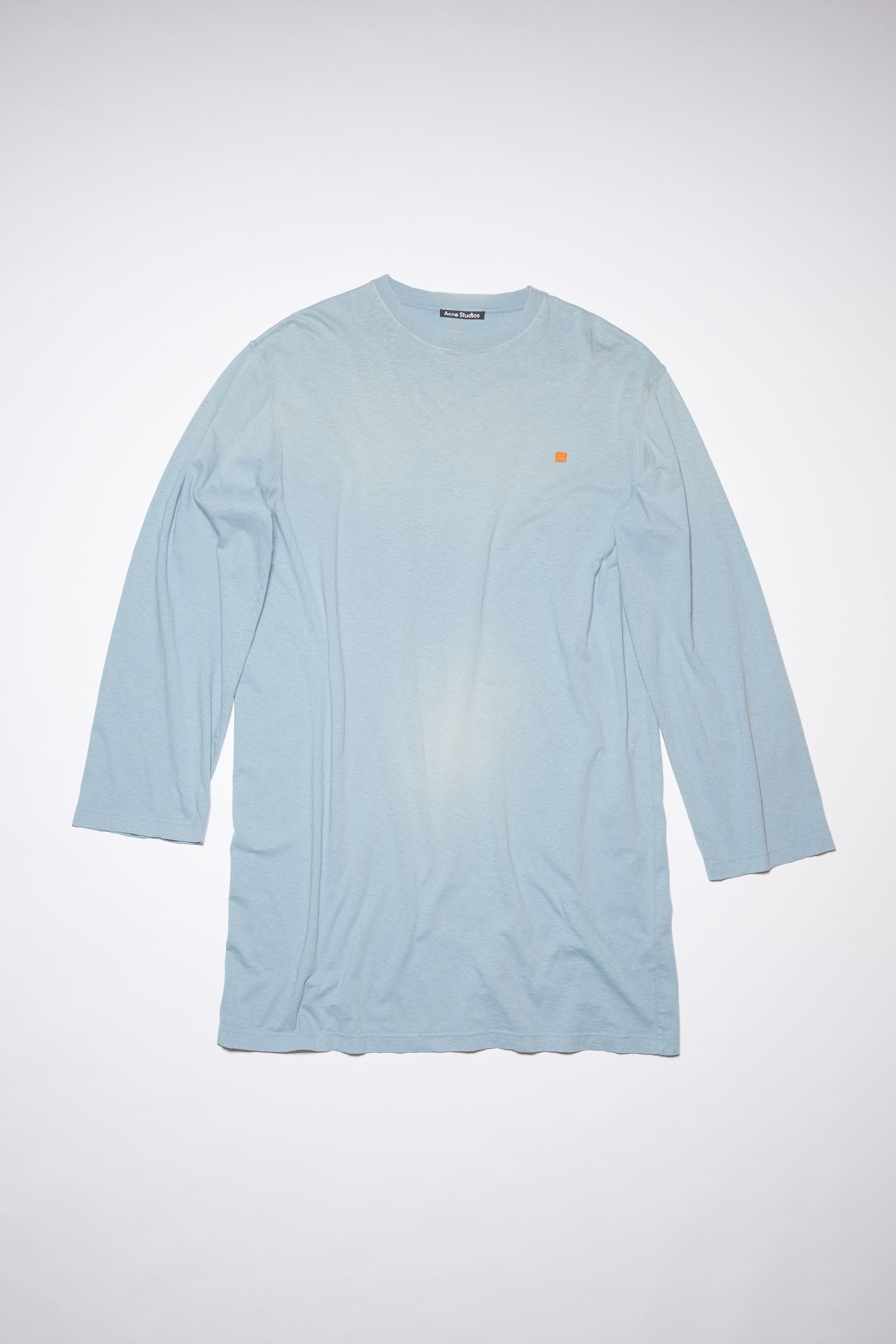 Jersey shirt dress - Dusty blue - 5