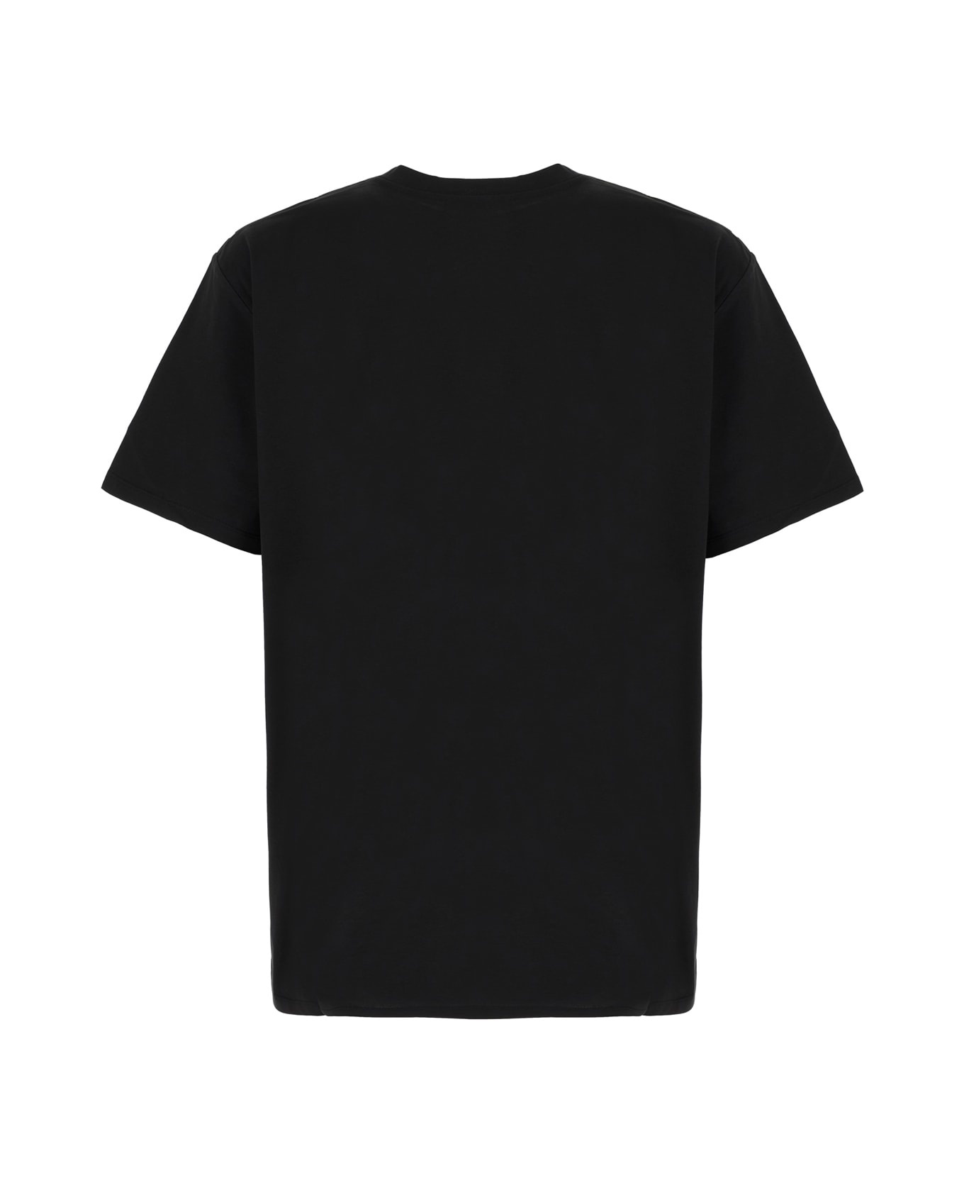 Black Oversize Cotton T-shirt - 2