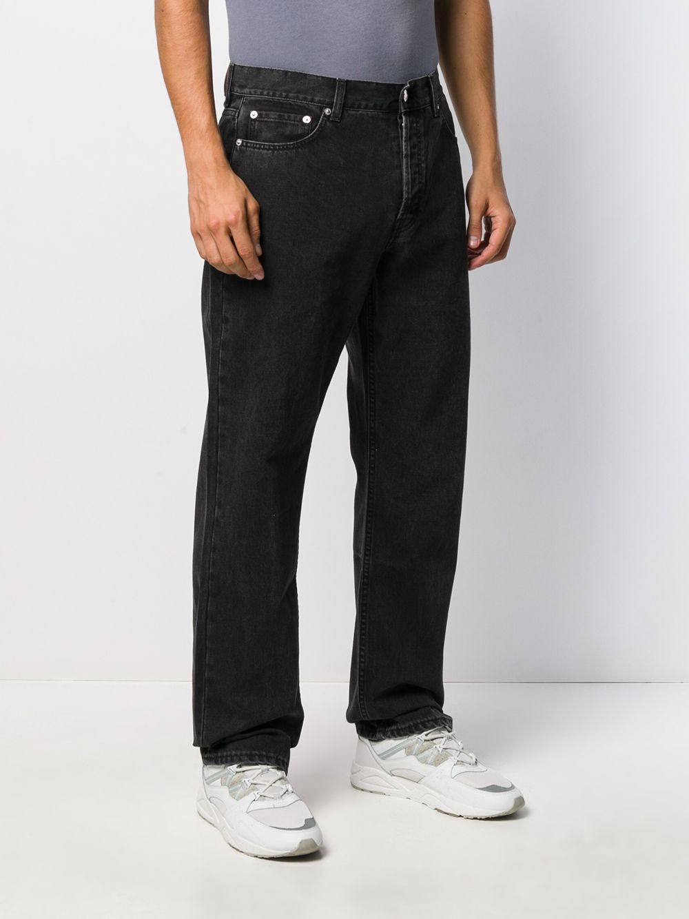 straight cut jeans - 3
