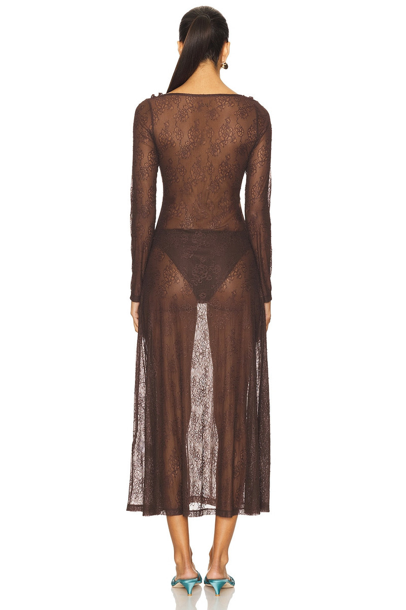 DAMSON MADDER. Raphi Lace Midi Dress outlook