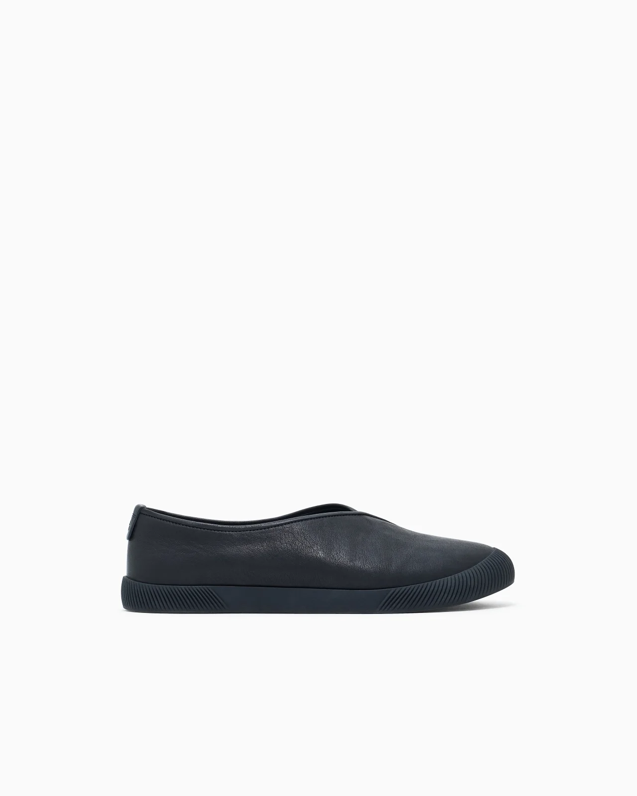 LEATHER SLIP-ONS - 1