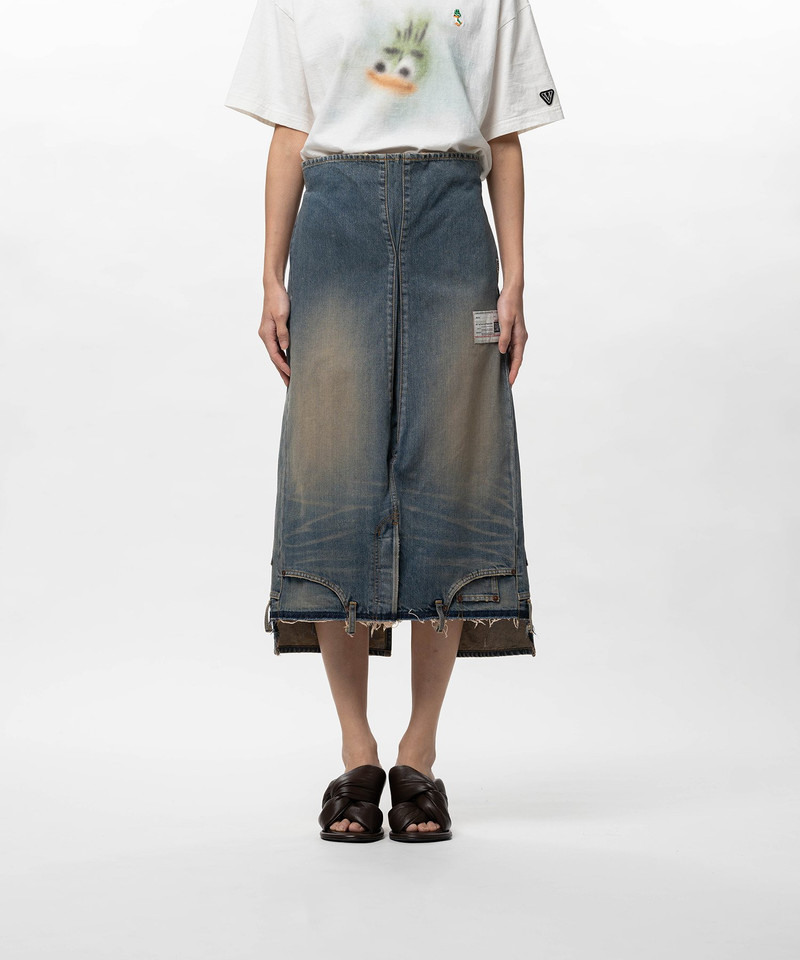 Reversed Denim Skirt 10