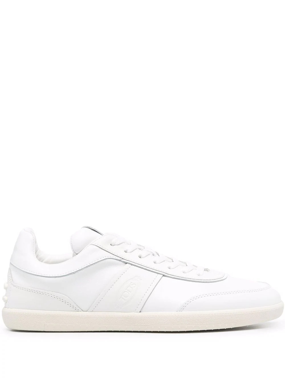 tonal low-top sneakers - 1