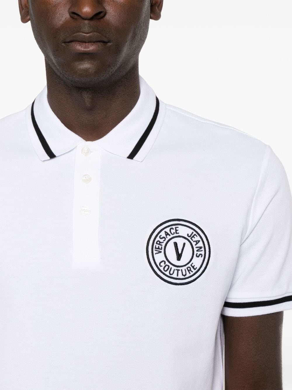 V-Emblem polo shirt - 9