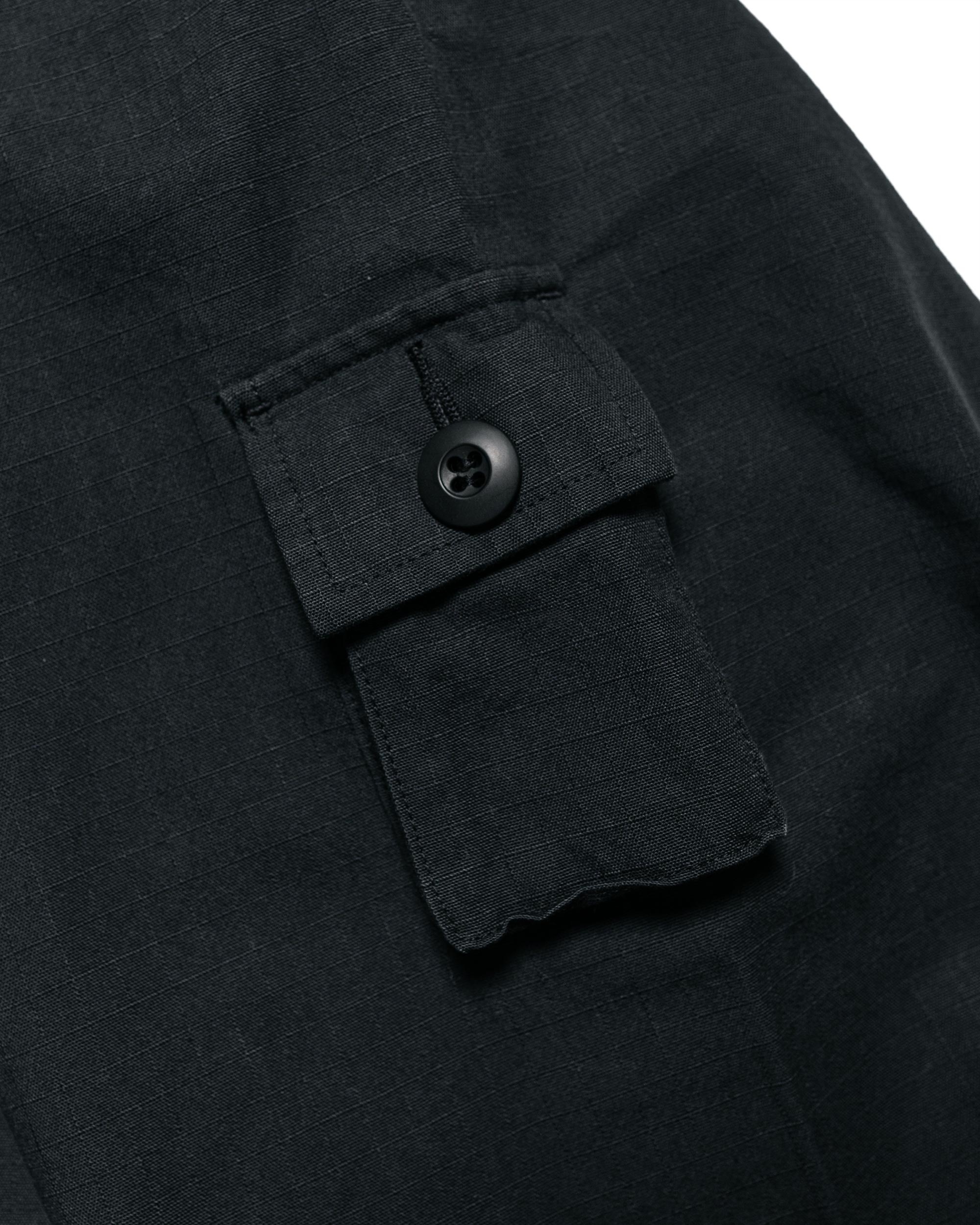 Lost & Found MIL SHT-JAC Cotton Ripstop Black - 8