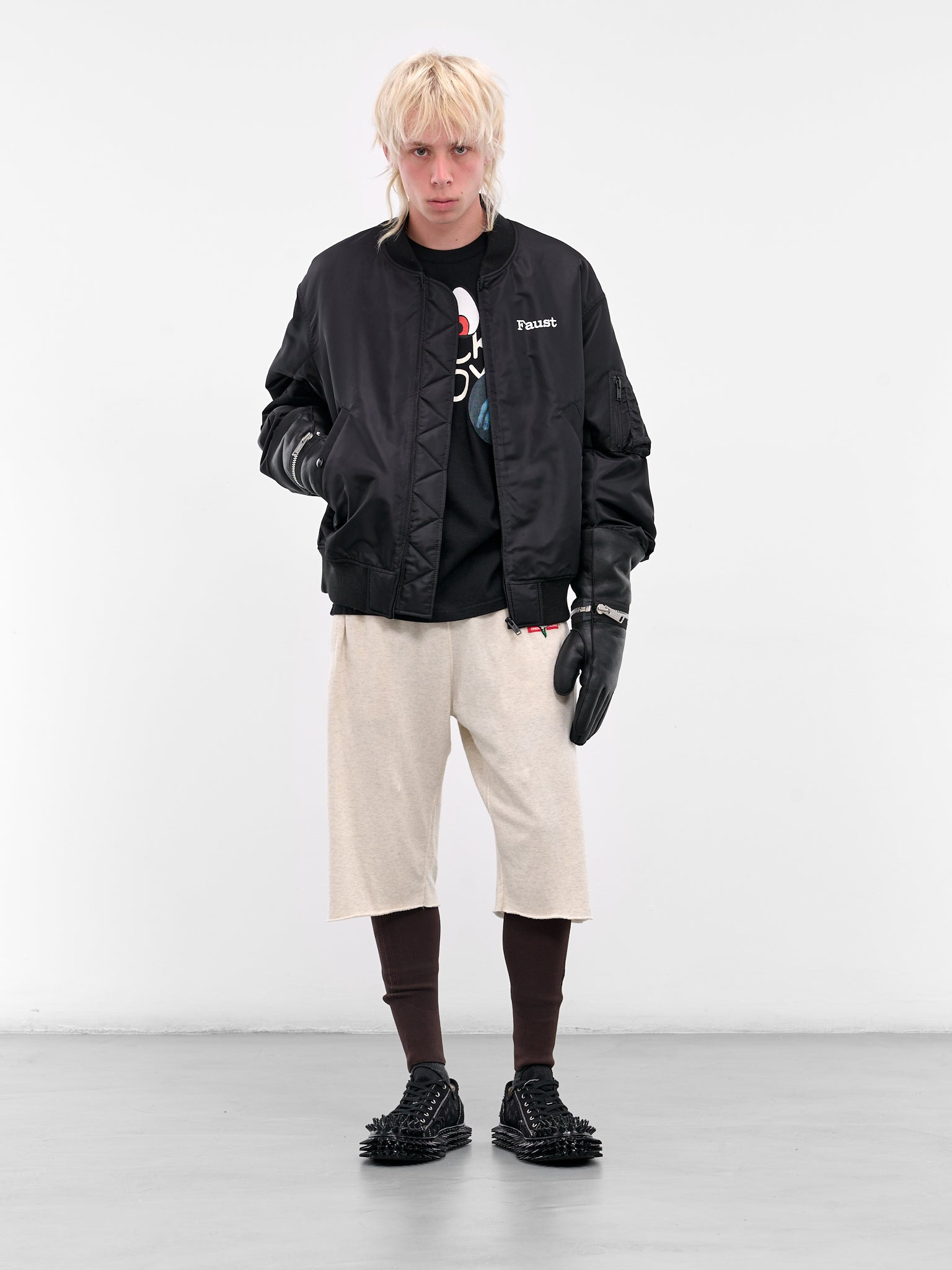 Black 'Sick Boy' Graphic Tee - 6