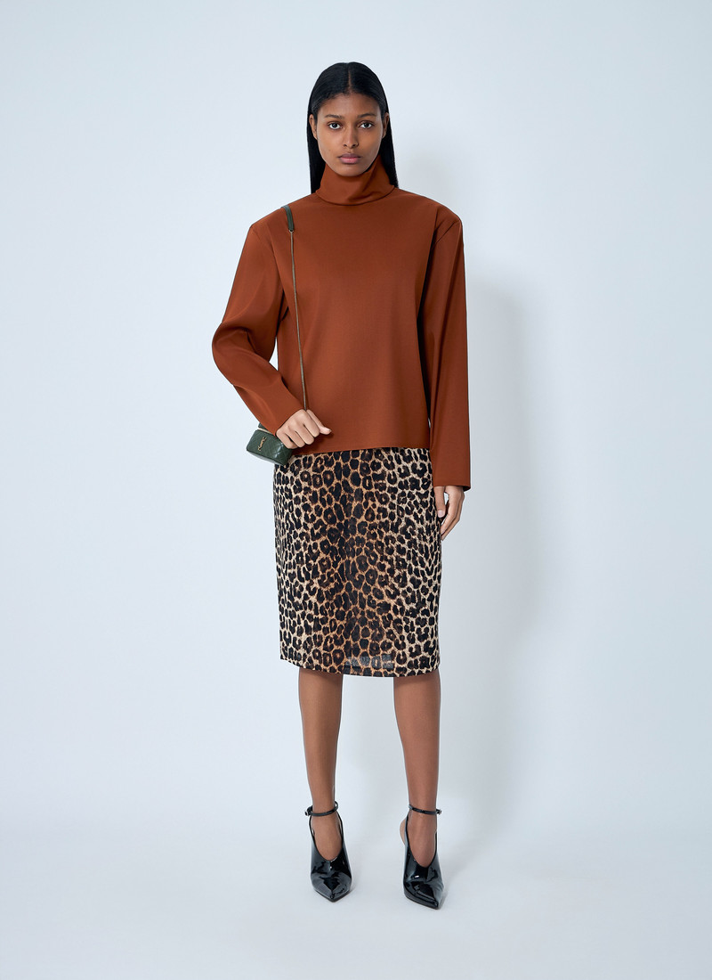 SAINT LAURENT Organza Top outlook