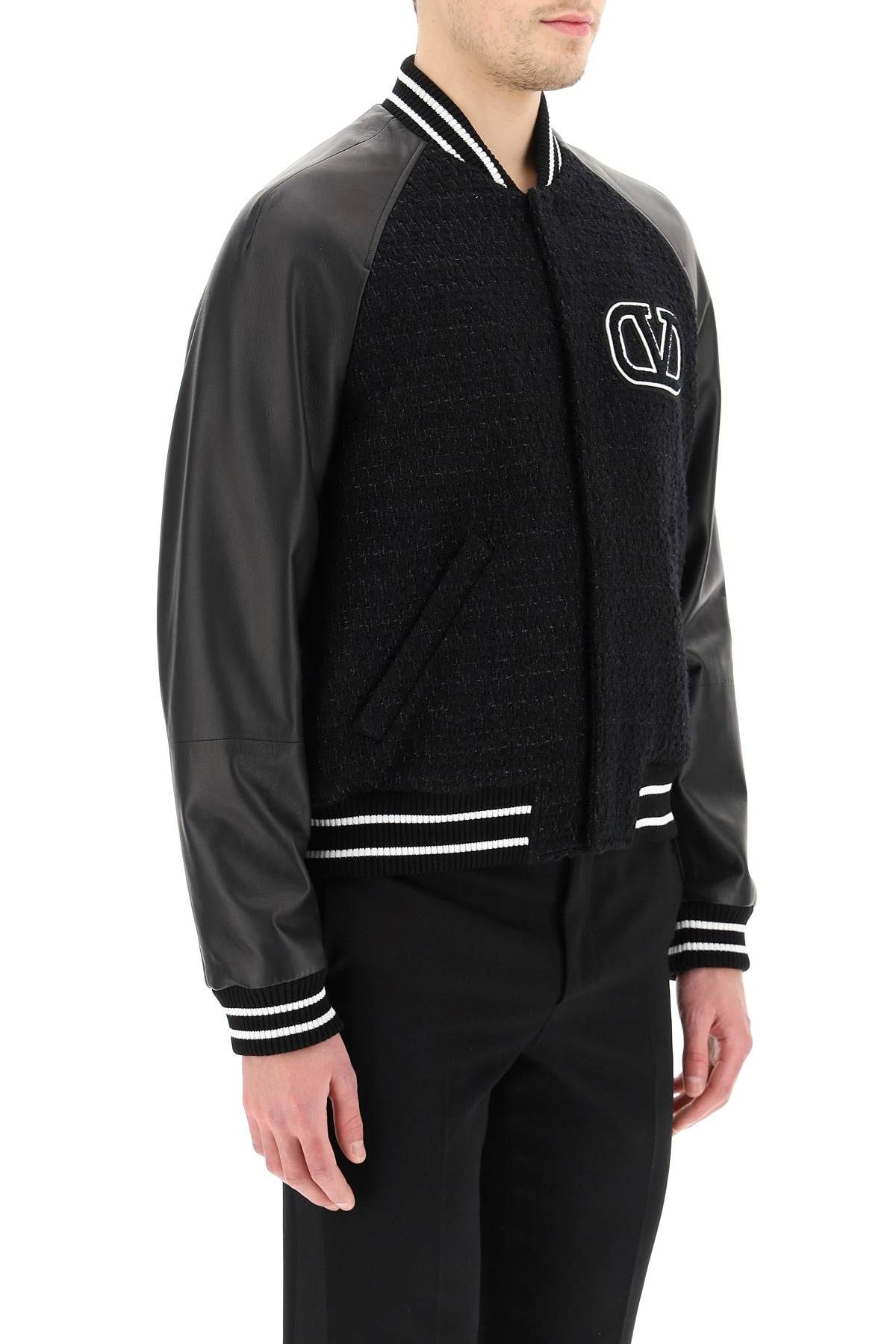 VARSITY JACKET V LOGO SIGNATURE - 3