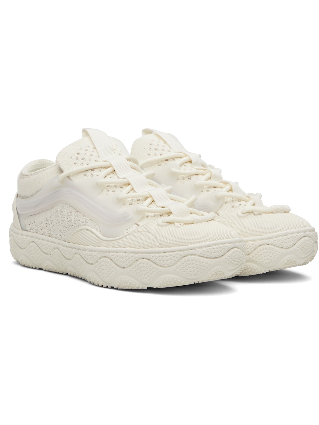 White OTW Old Skool 36 FM Sneakers - 4