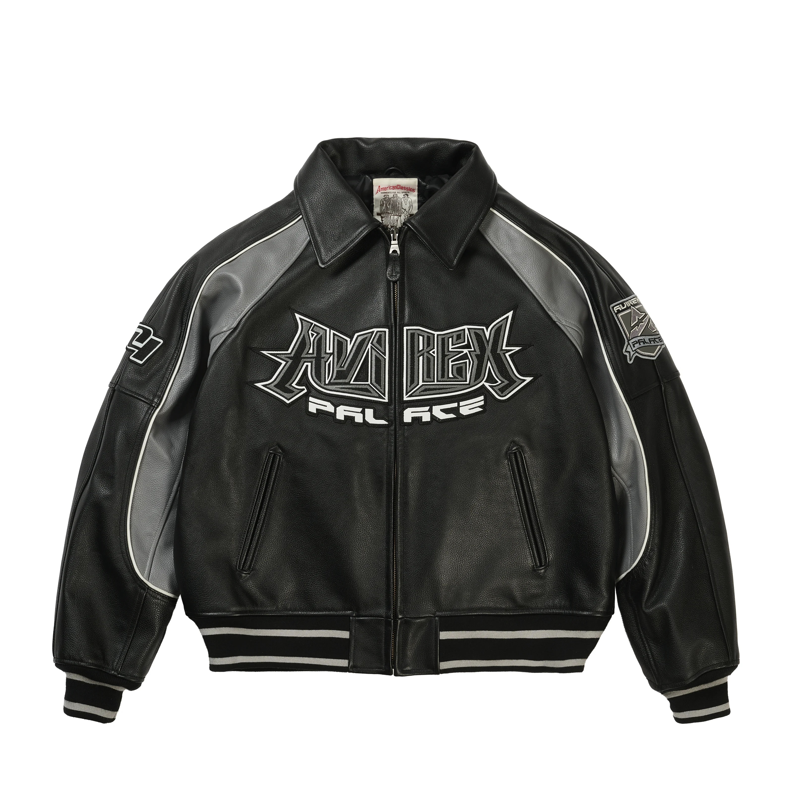 PALACE AVIREX JACKET BLACK - 1
