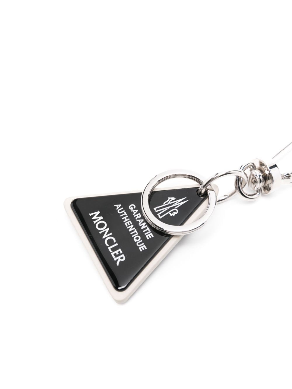 logo-debossed keyring - 2