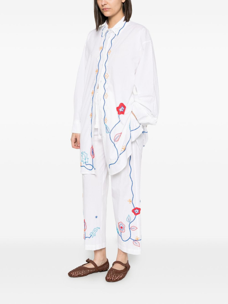 forte_forte Broderie En Rêve mini shirt dress outlook