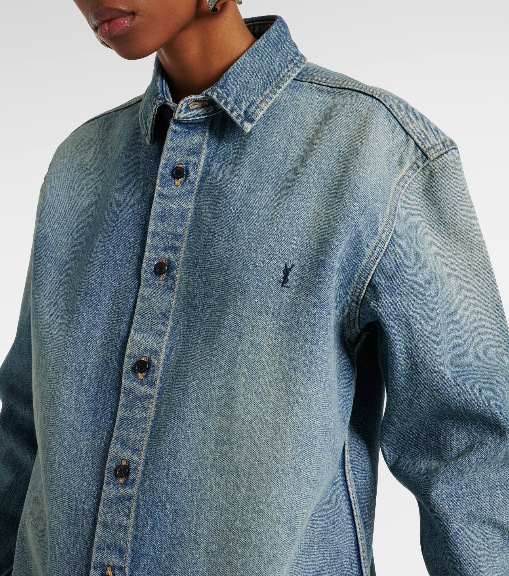 Cassandre denim shirt - 4