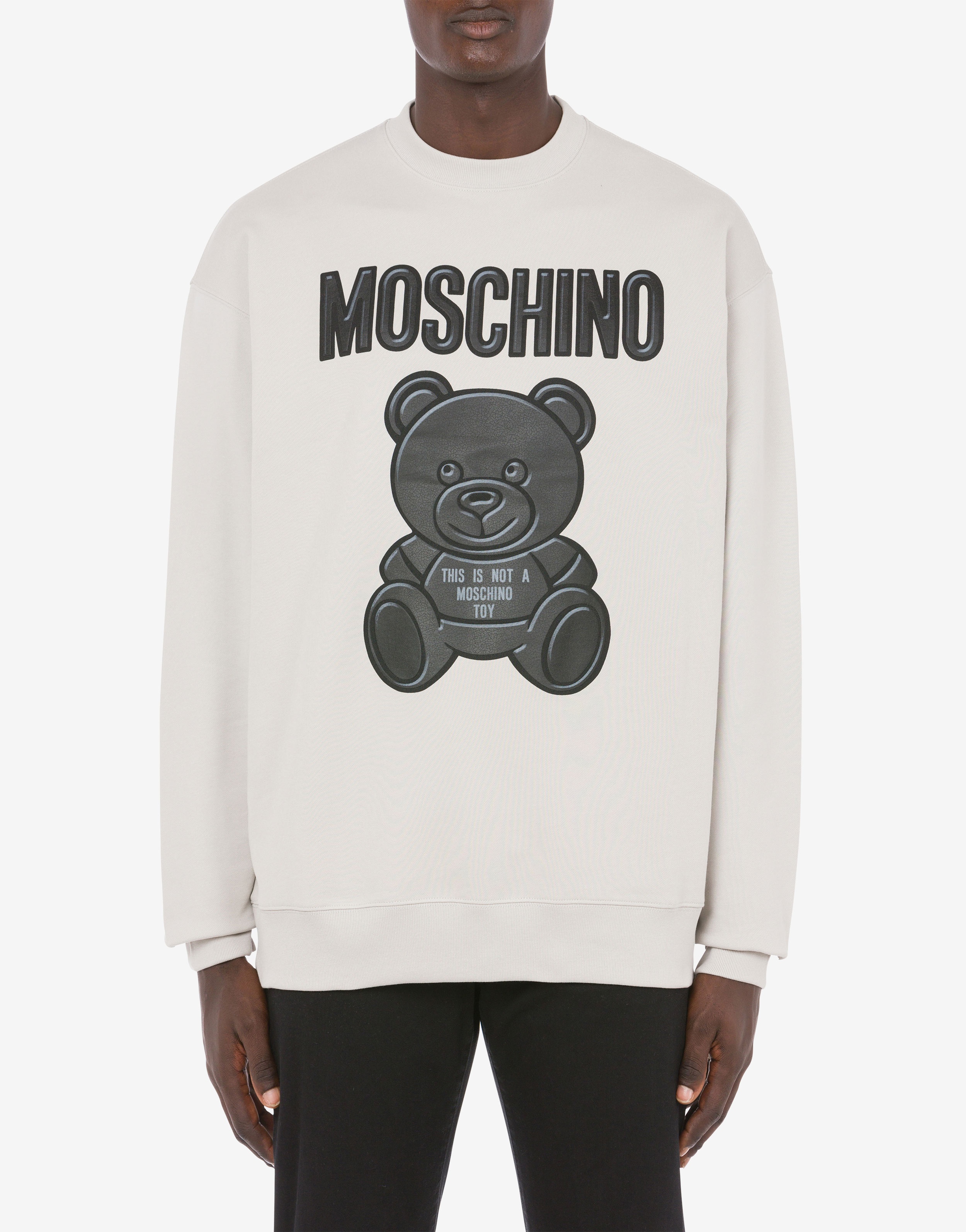 MOSCHINO TEDDY BEAR ORGANIC COTTON SWEATSHIRT - 2