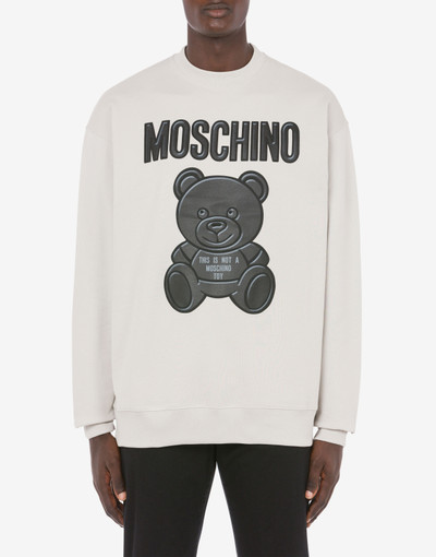 Moschino MOSCHINO TEDDY BEAR ORGANIC COTTON SWEATSHIRT outlook