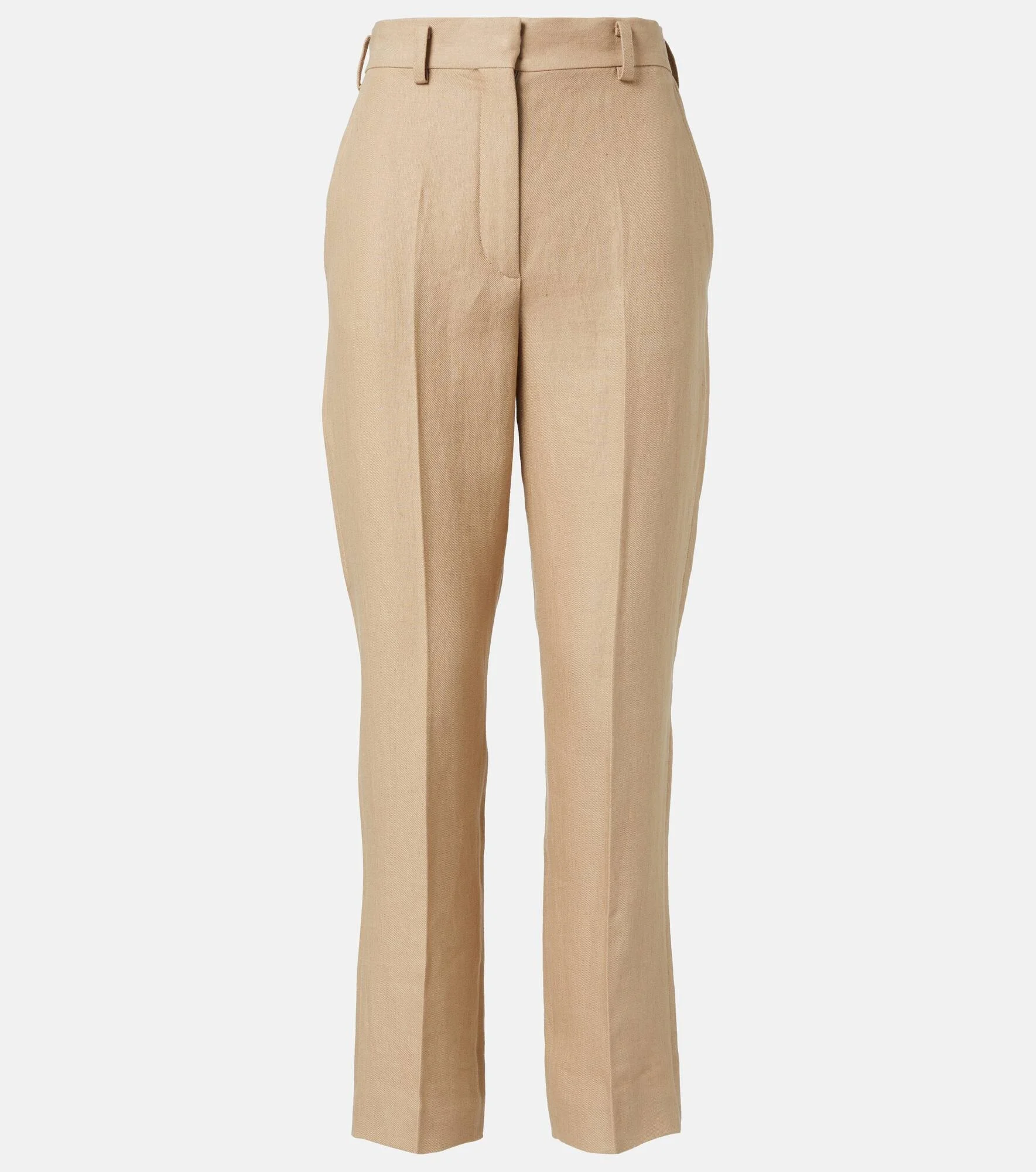 Neo Derk linen crêpe straight pants - 1