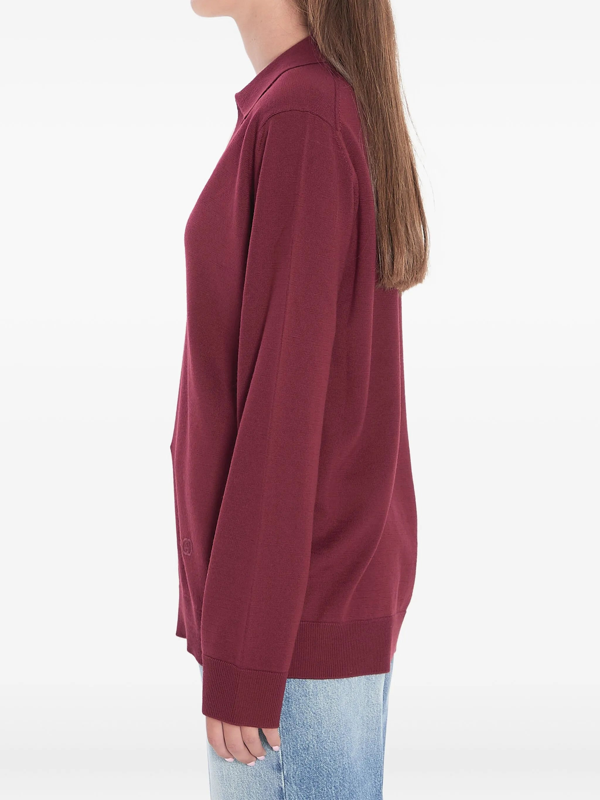Gucci V-neck Polo Top - 3