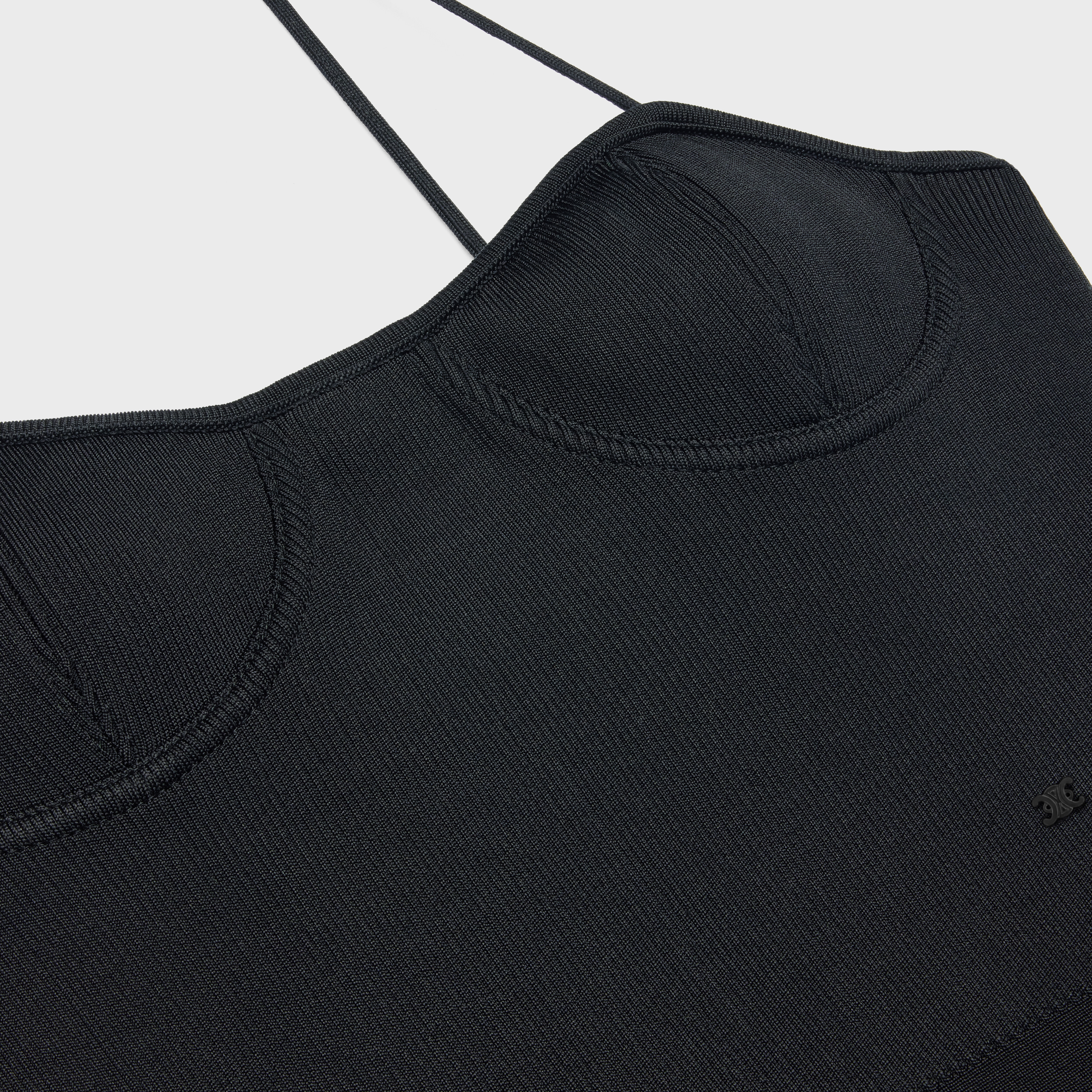 BUSTIER TOP IN UNDERPINNING SILK - 3