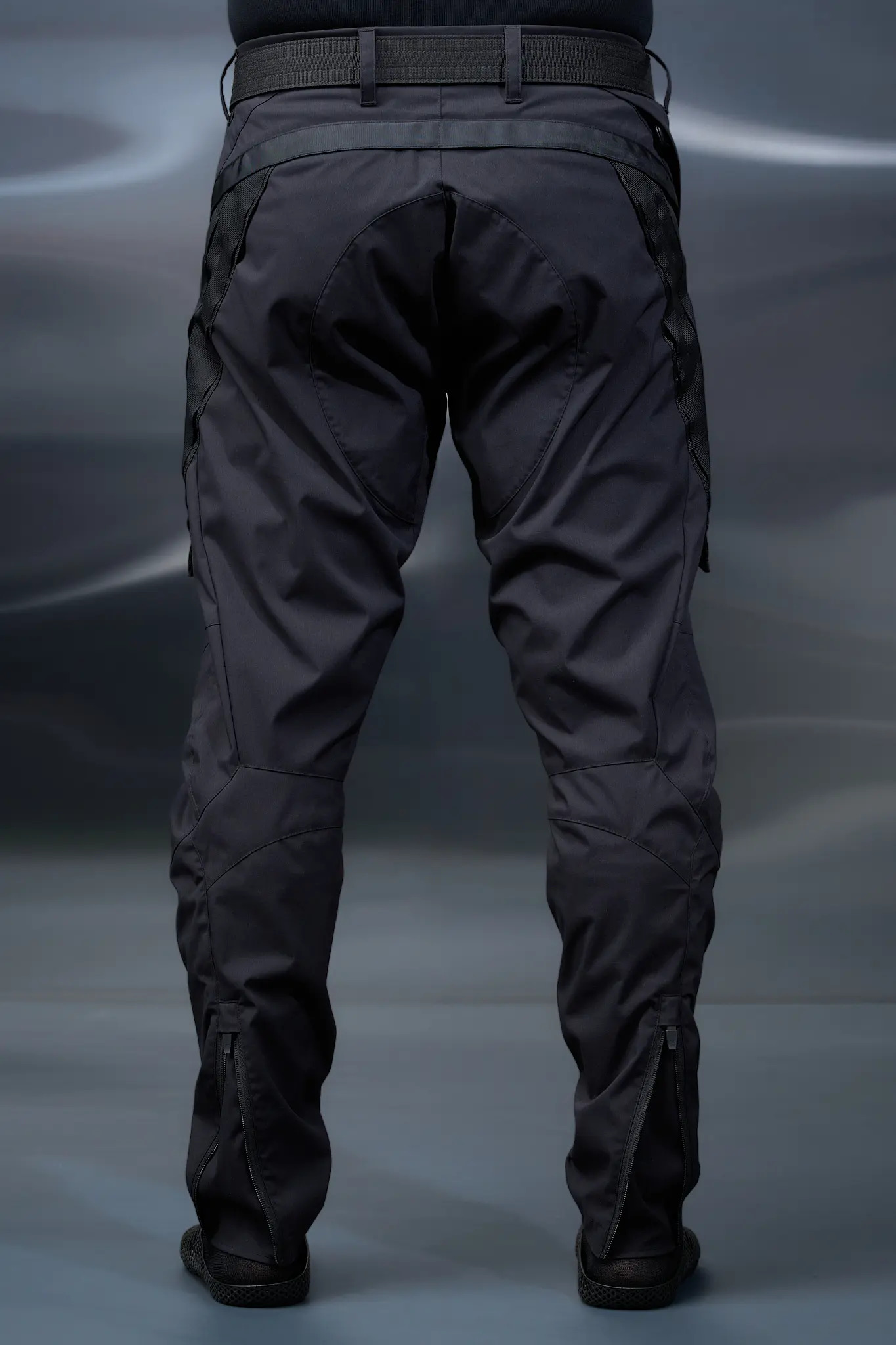 P10TS-E Encapsulated Nylon Tec Sys Articulated Pant Black - 8