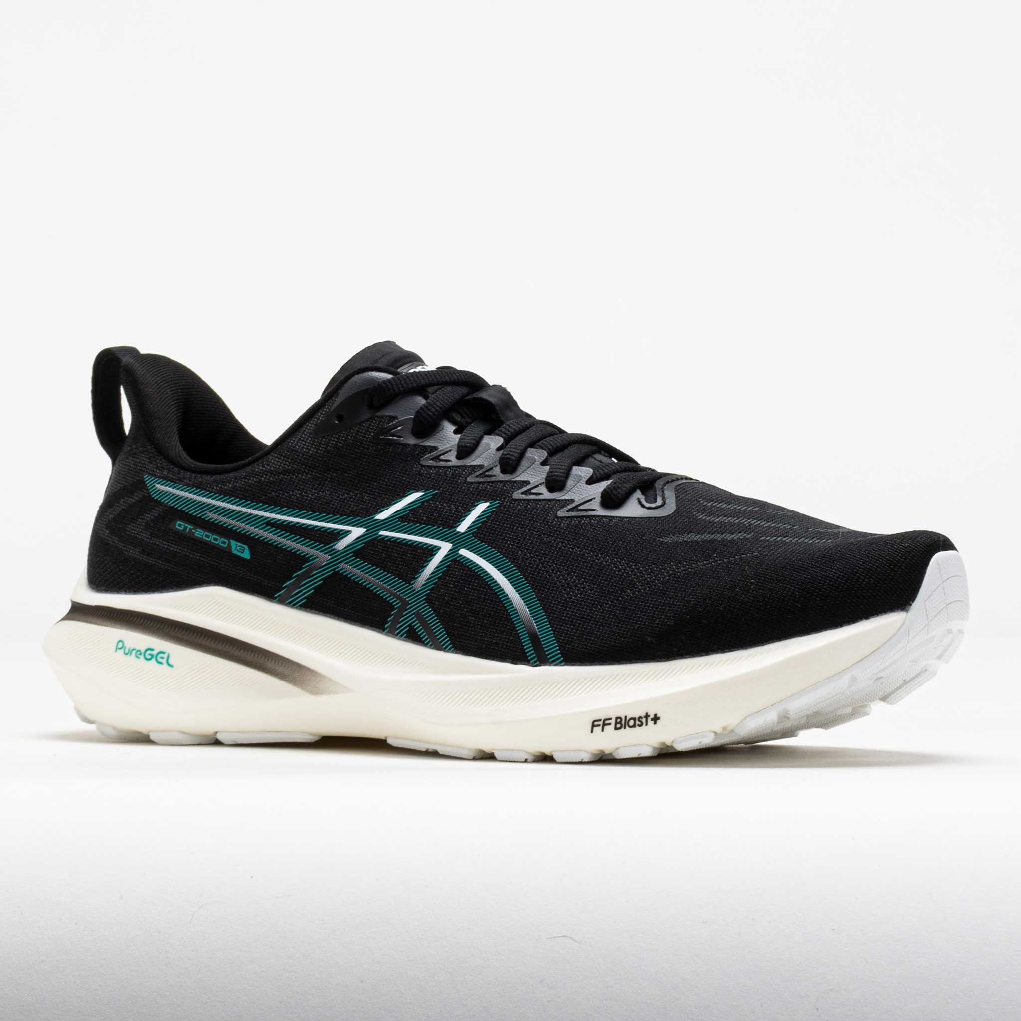 ASICS GT-2000 13 Men's Black/Wave Teal - 5