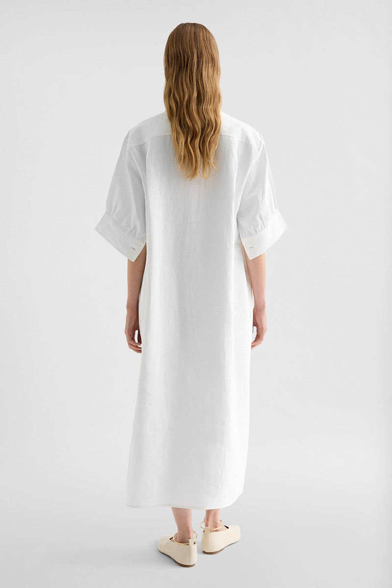 Linen Shirt Dress 5