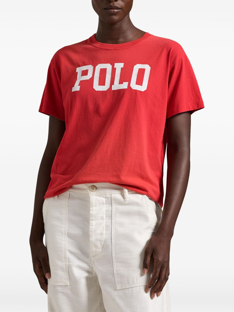 logo cotton T-shirt 3