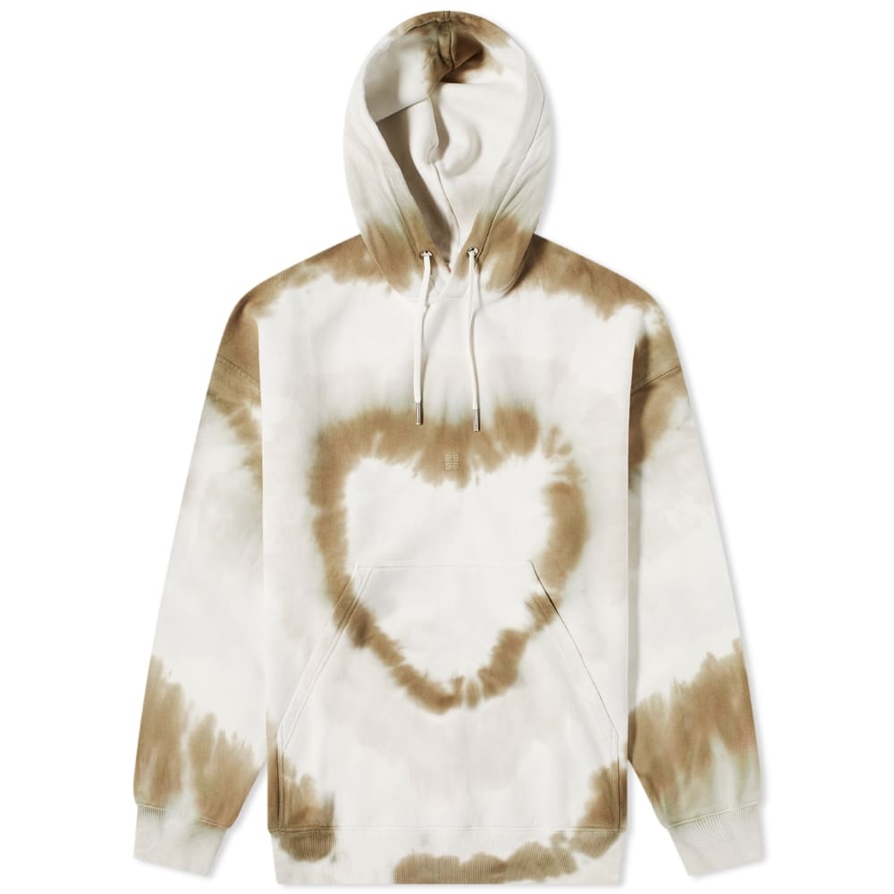 Givenchy Tie Dye Hearts Oversized Hoody - 1