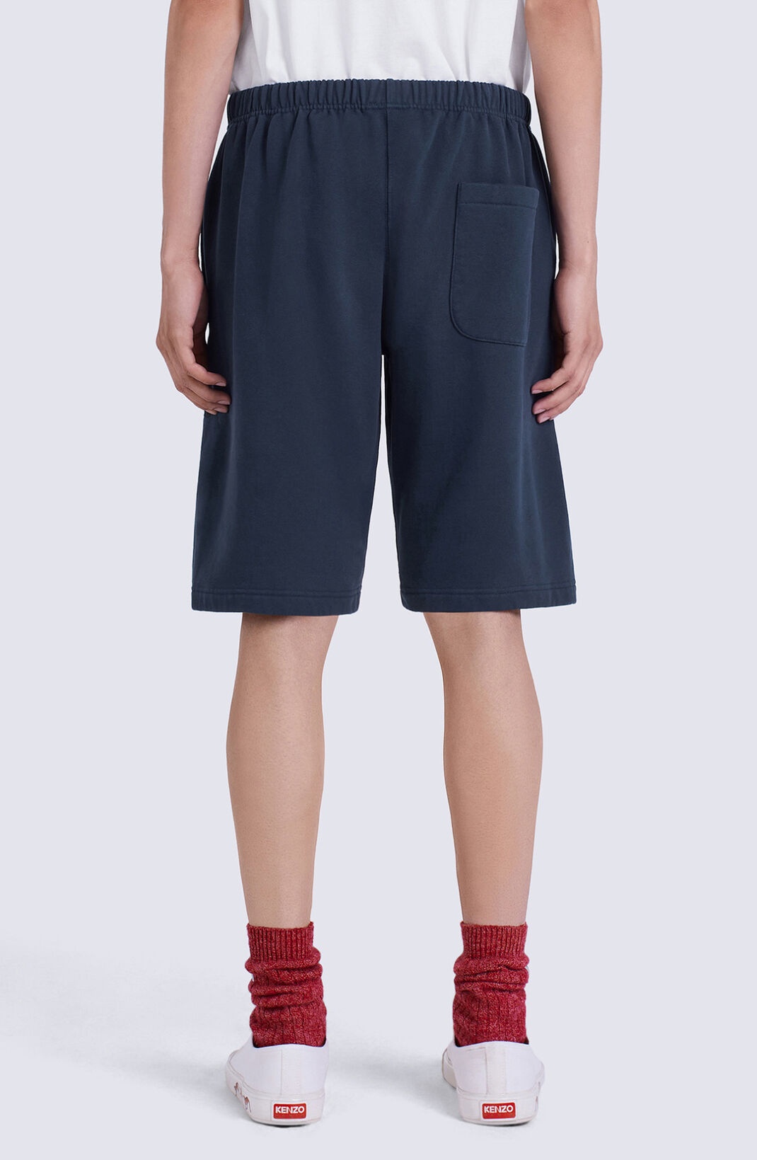 'Tiger Tail K' crest shorts - 6