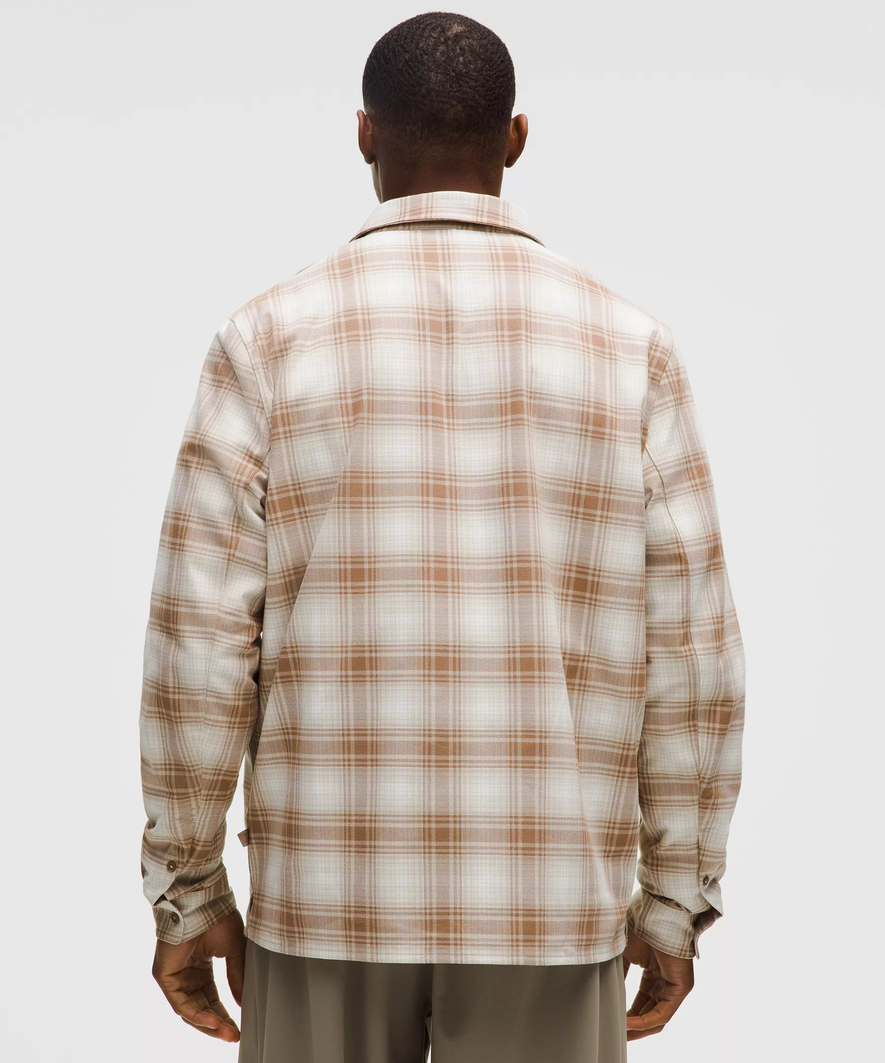 Brushed Woven Overshirt - 3