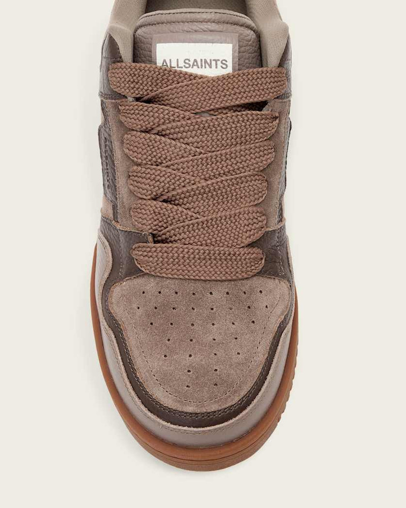 REGAN PLUS LEATHER LOW TOP SNEAKERS 3