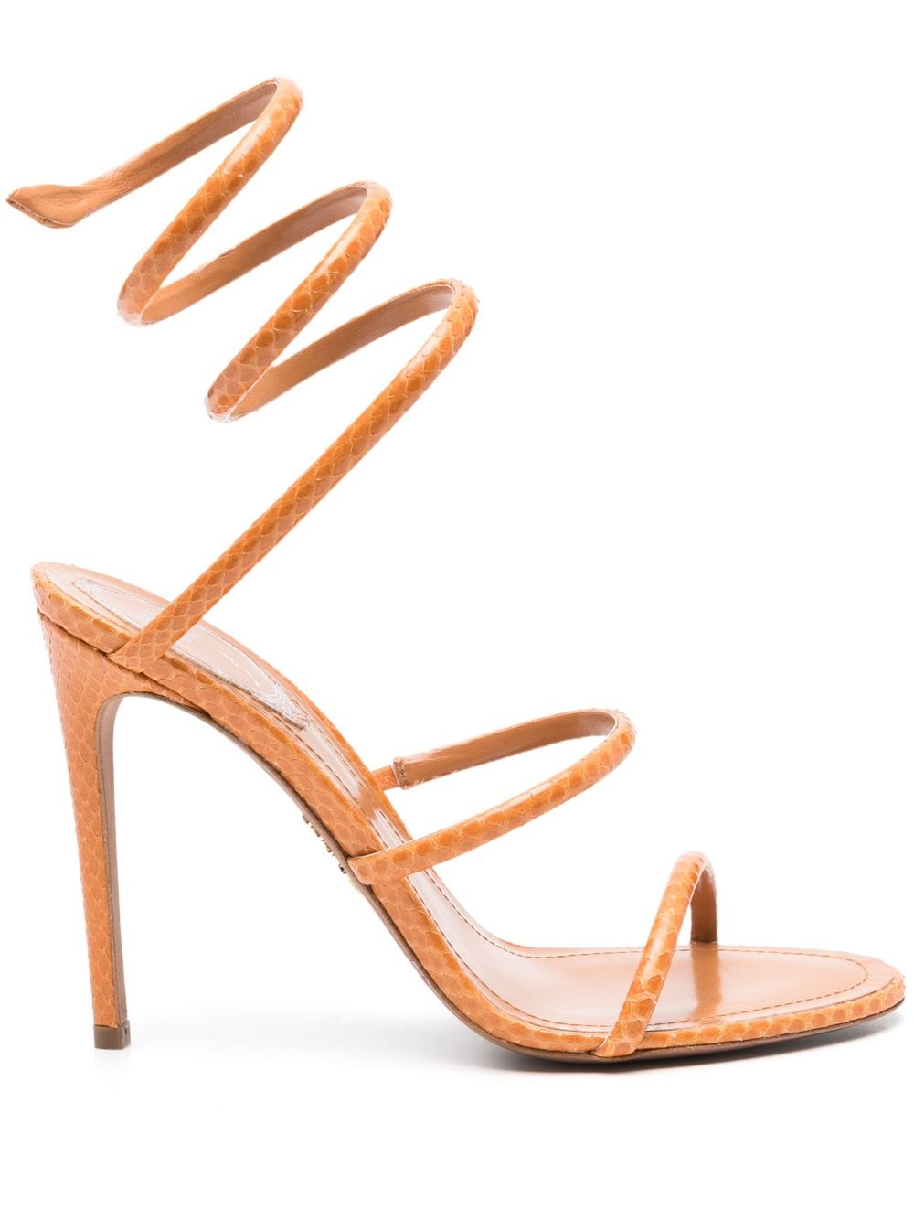 110mm leather sandals - 1